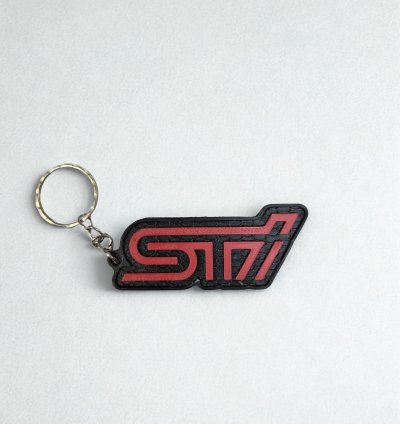 Subaru STI Logolu 3D Anahtarlık – Drift Ruhu Cebinde!