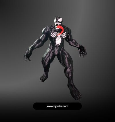 Venom Figürü | 3D Baskı Marvel Koleksiyon Figürü