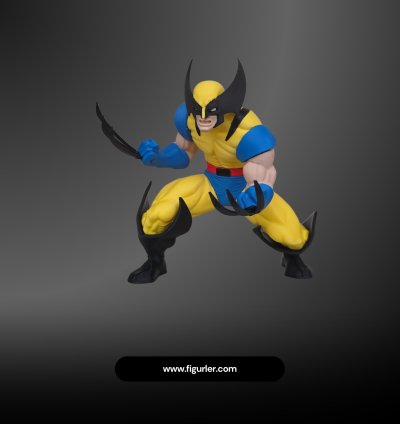 Wolverine Figürü | 3D Baskı Marvel Koleksiyon Figürü